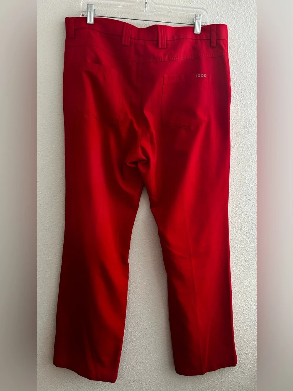Izod Golf Slim Fit Red Pants
